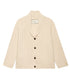 The Cashmere Cable Lodge Cardigan - Cream